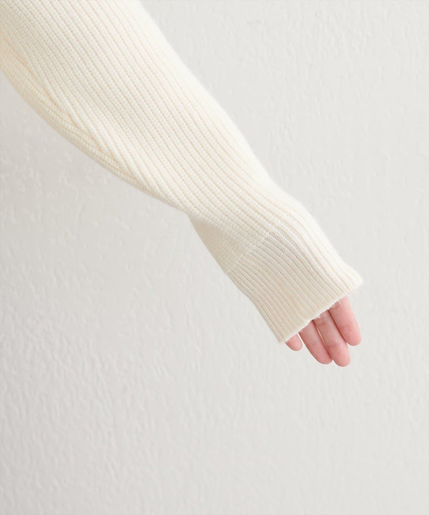 帶毛領單面羅紋針織開衫