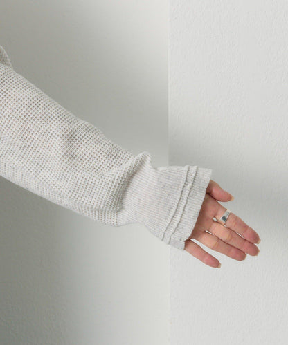 亨利領華夫格針織衫