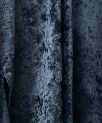 【LARUTA】透視網紗天鵝絨襯衫