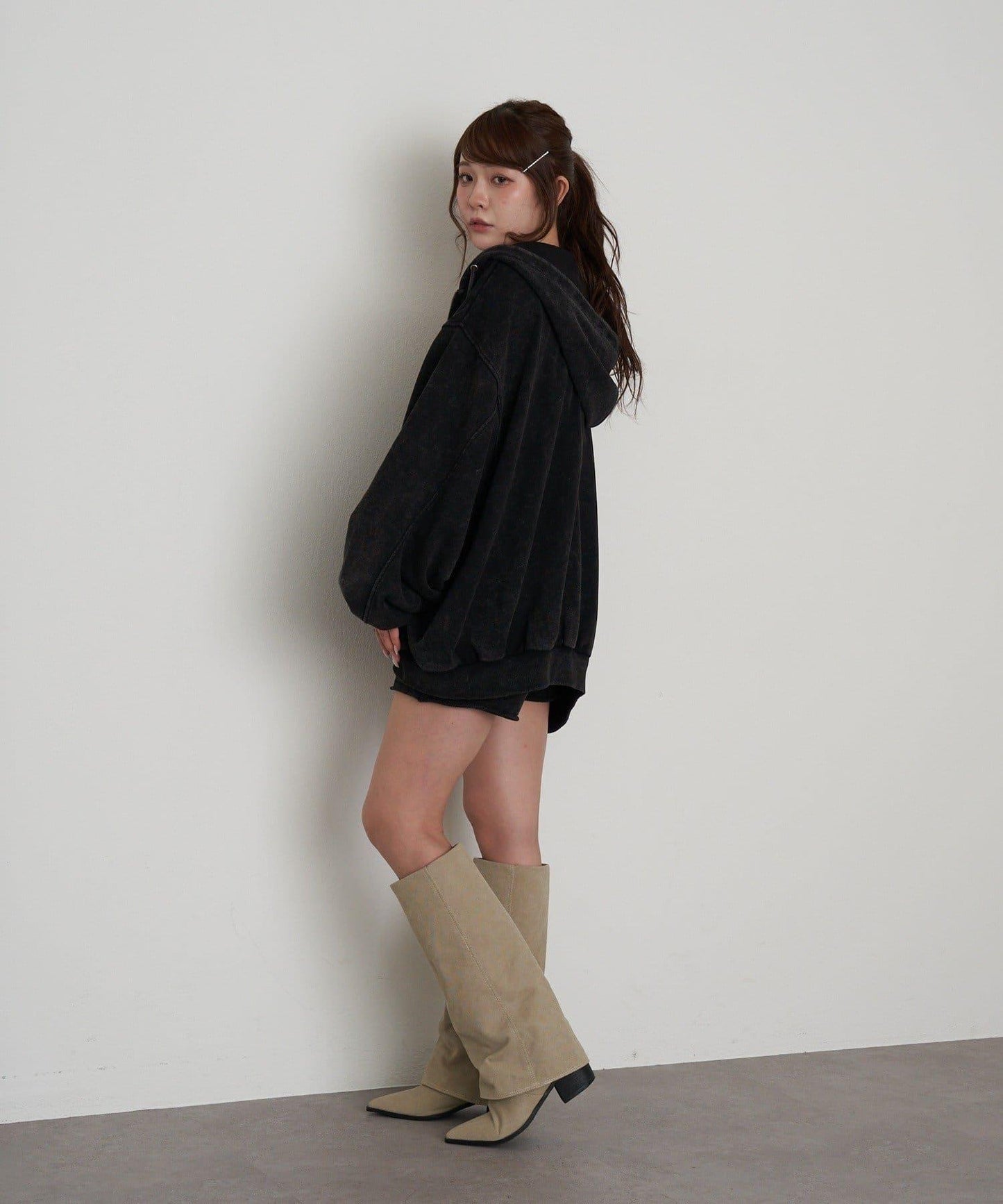 水洗工藝工裝短褲