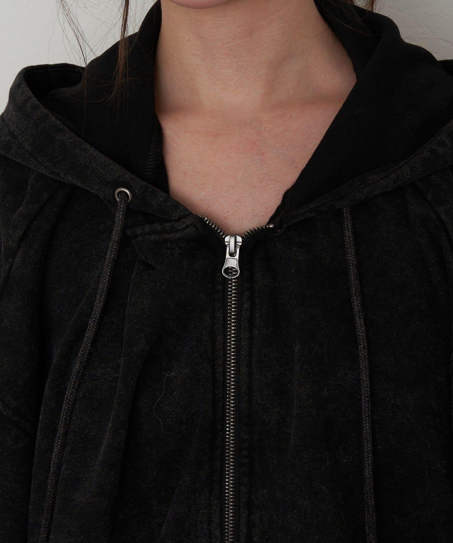 水洗色寬鬆衛衣 / 連帽衫