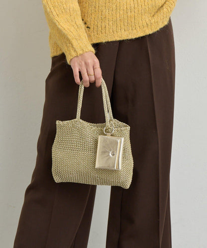 【cache cache】附耳機收納包亮絲迷你包