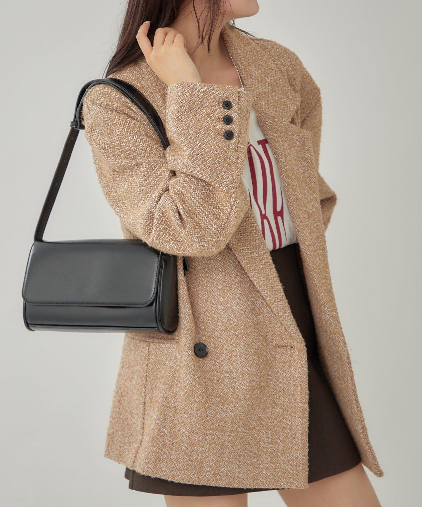 推文風格寬鬆夾克