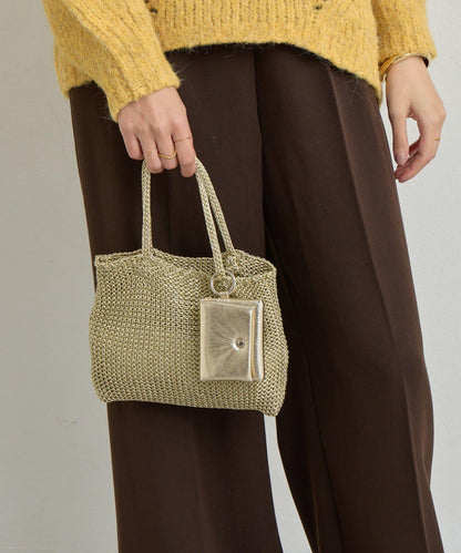 【cache cache】附耳機收納包亮絲迷你包