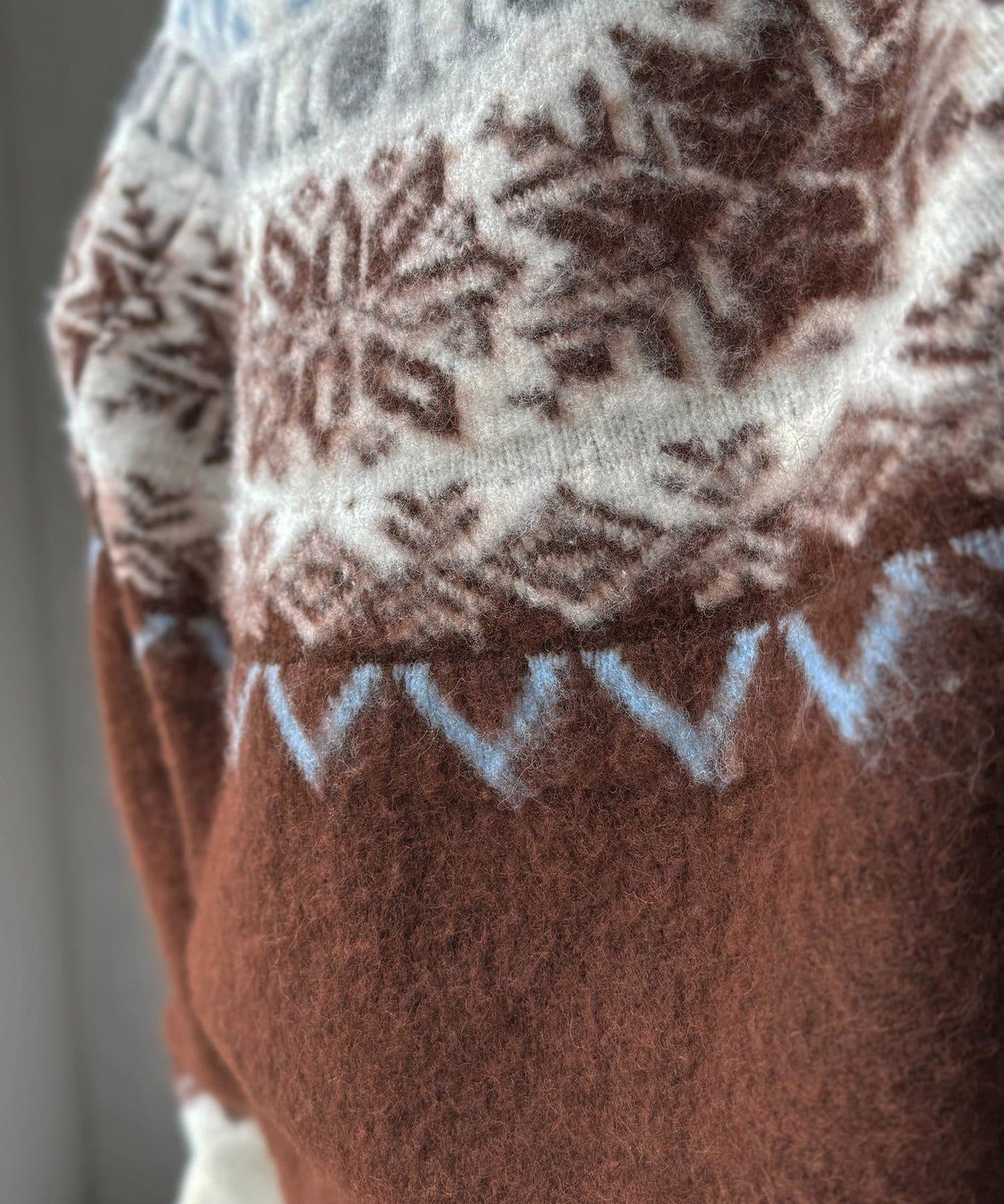 愛心圖案針織衫