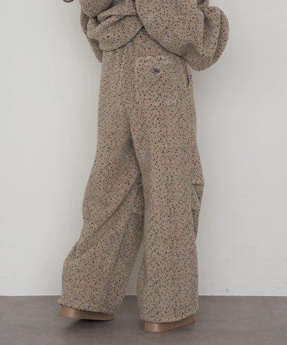 抓絨休閒易穿褲