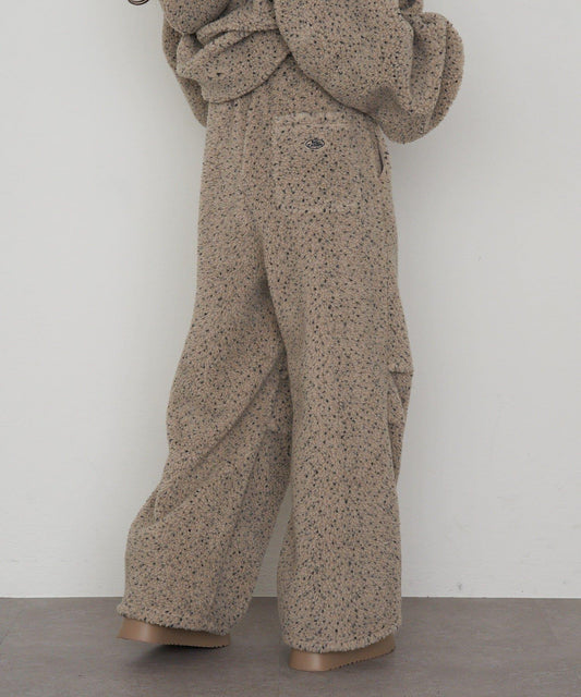 抓絨休閒易穿褲