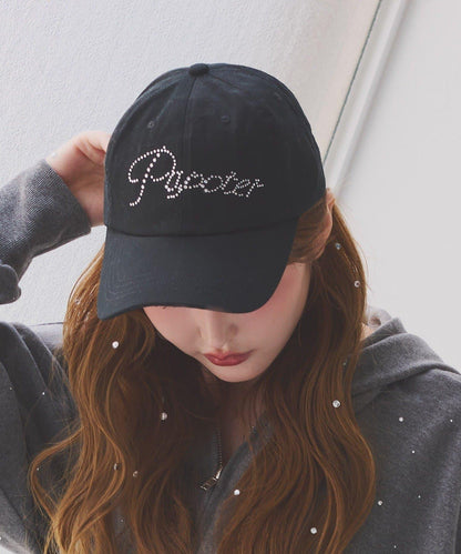【one after another】水鑽標誌棒球帽