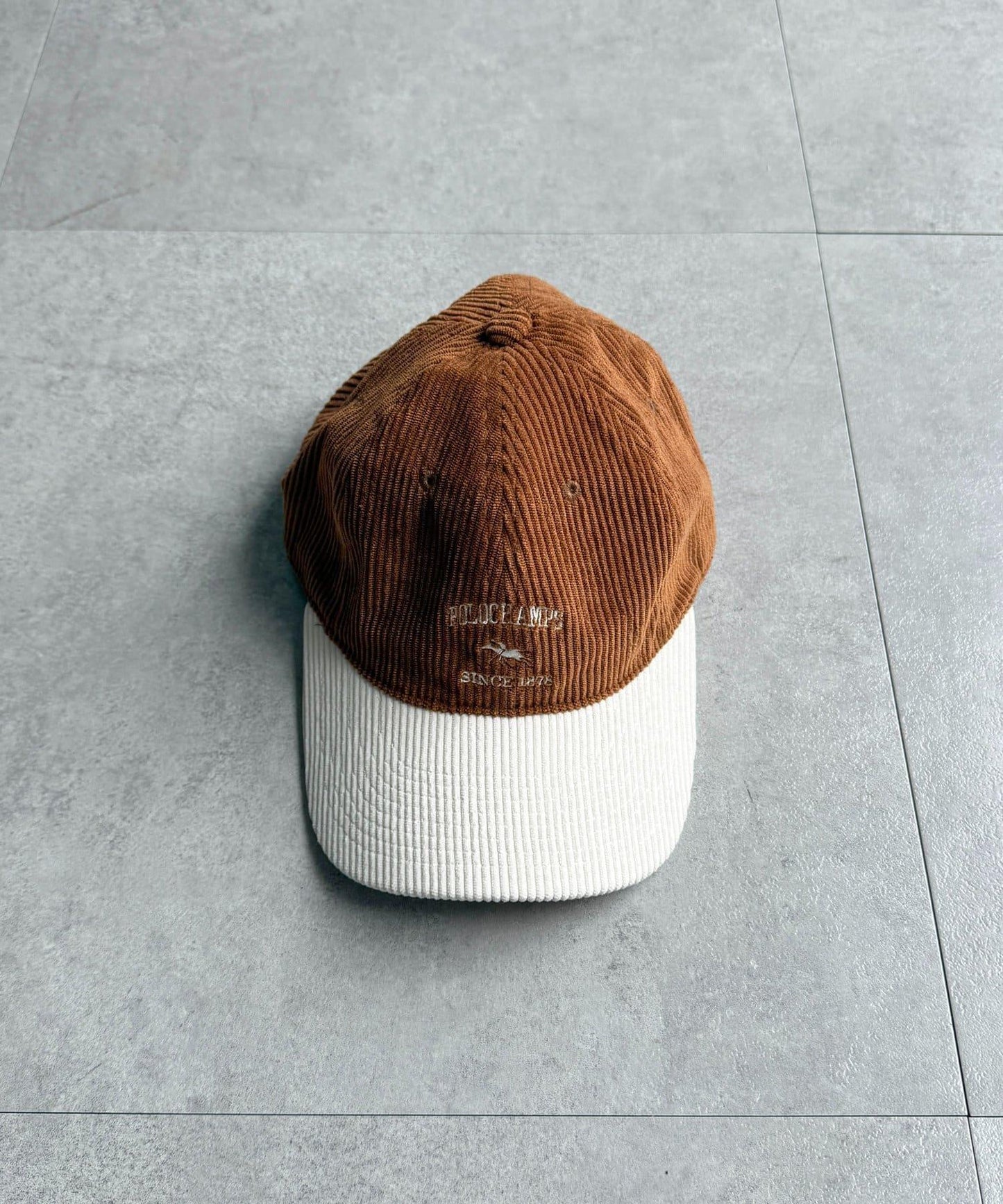 【POLO CHAMPS】燈芯絨棒球帽