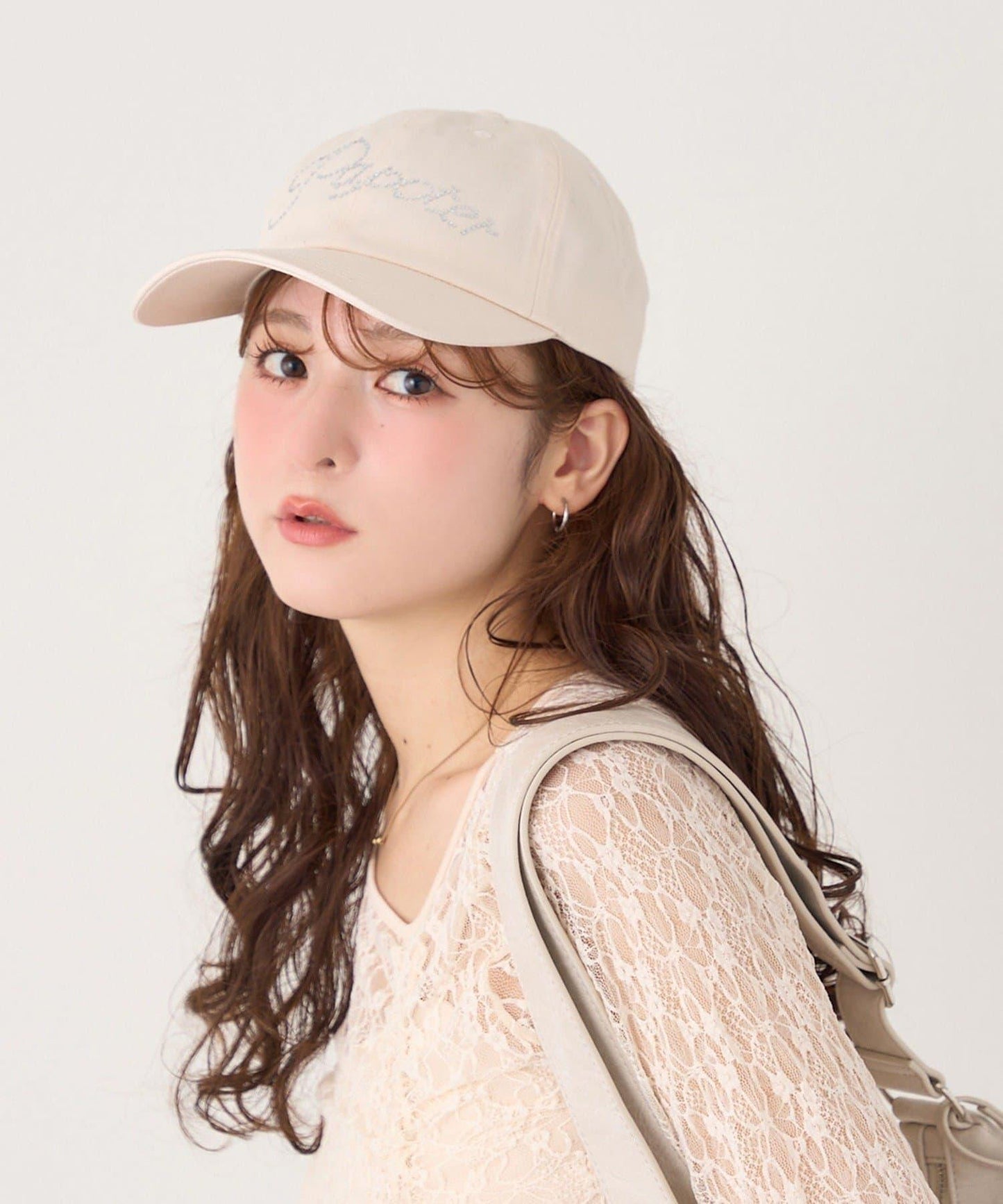 【one after another】水鑽標誌棒球帽