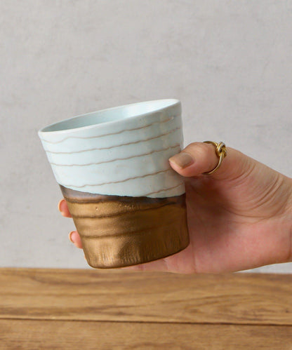 ハンナリ 波の華 ロックカップペアセット 翻譯結果： HANANARI 波之花威士忌杯對杯套裝