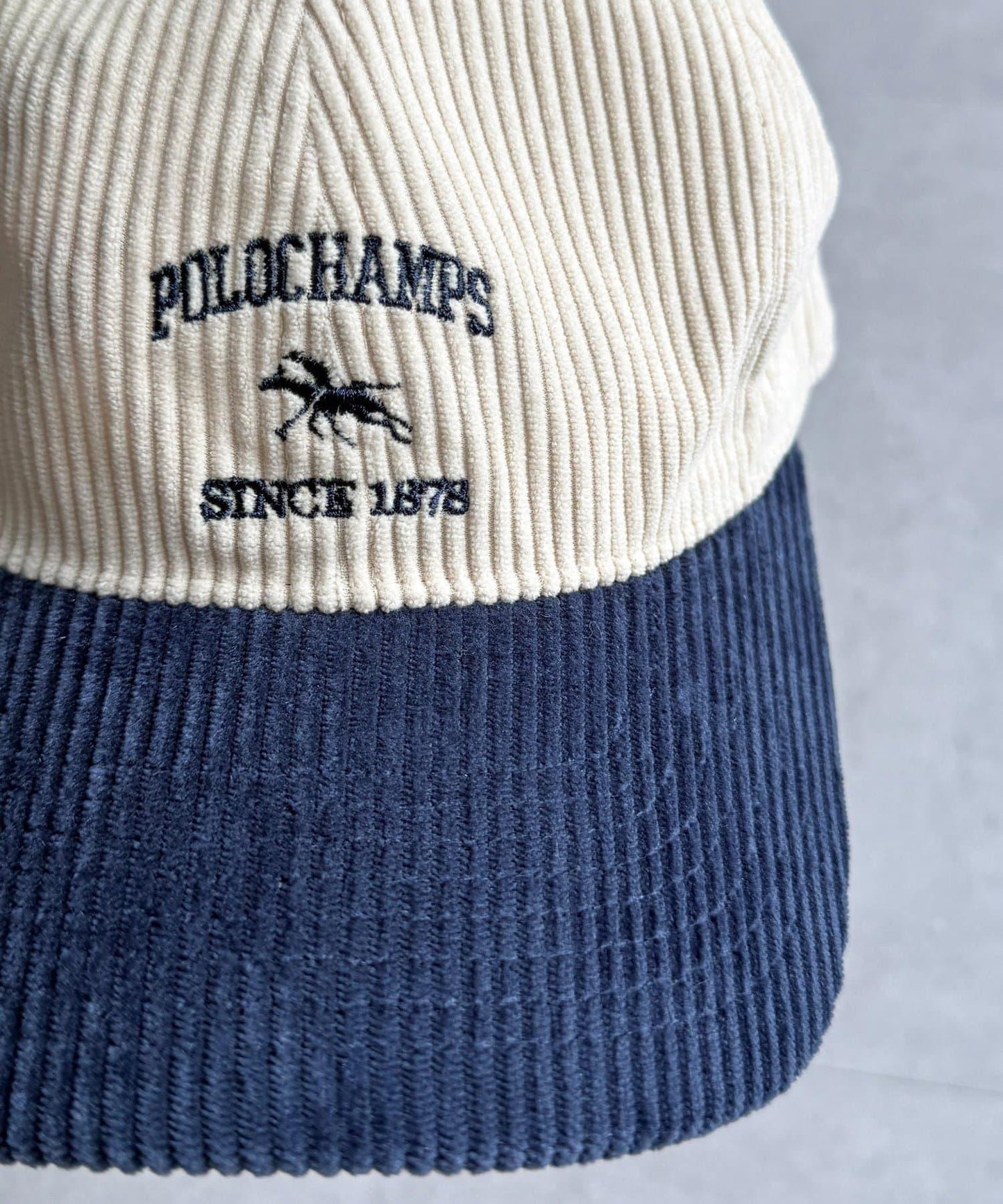 【POLO CHAMPS】燈芯絨棒球帽