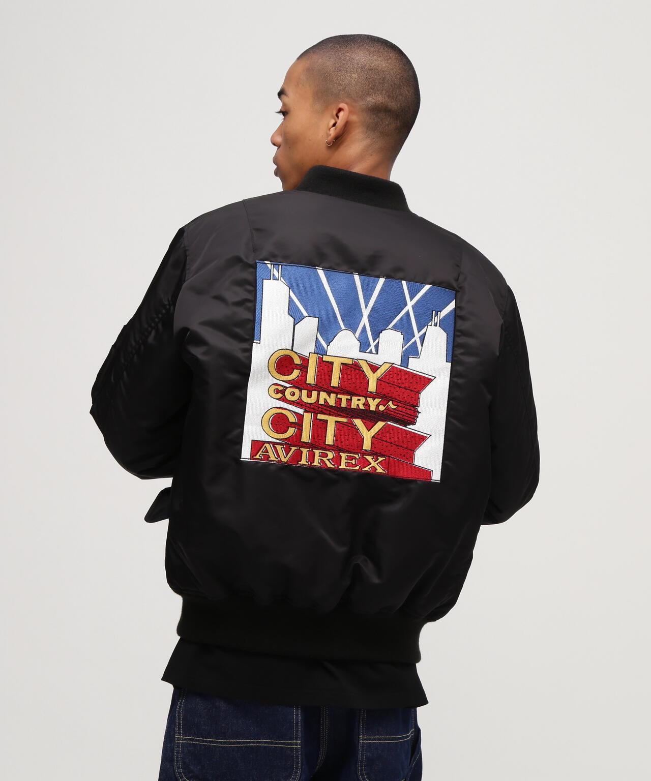 《AVIREX × CCC》SIGNATURE MA-1