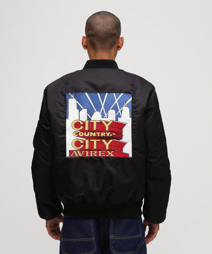 《AVIREX × CCC》SIGNATURE MA-1