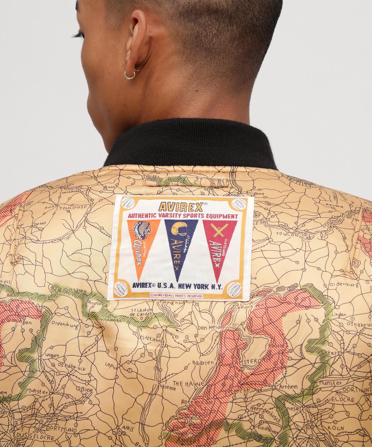 《AVIREX × CCC》SIGNATURE MA-1