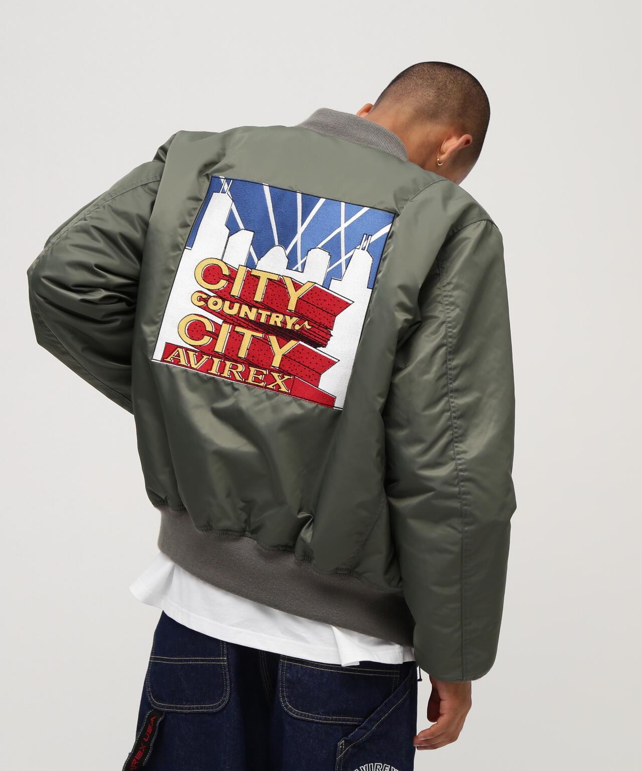 《AVIREX × CCC》SIGNATURE MA-1