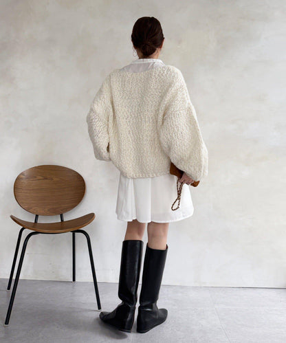 喇叭袖長款上衣