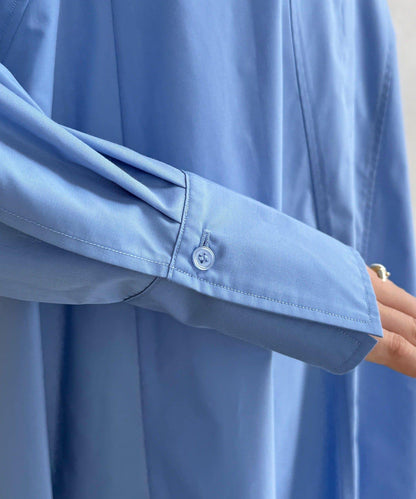 喇叭袖長款上衣