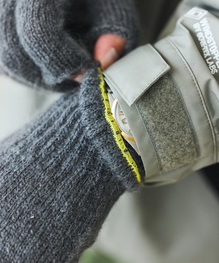 特別款GUNTE 2指露指MOH《AIR》特別款馬海毛兩指露指手套