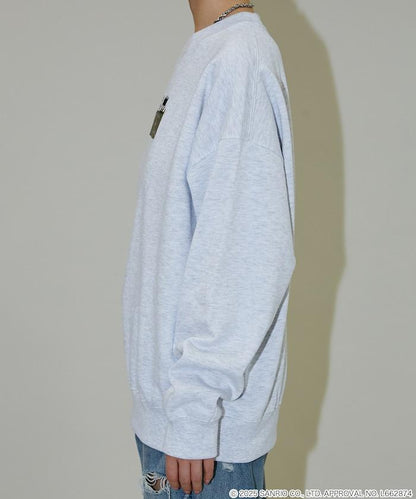 SANRIO 植絨與刺繡藝術衛衣