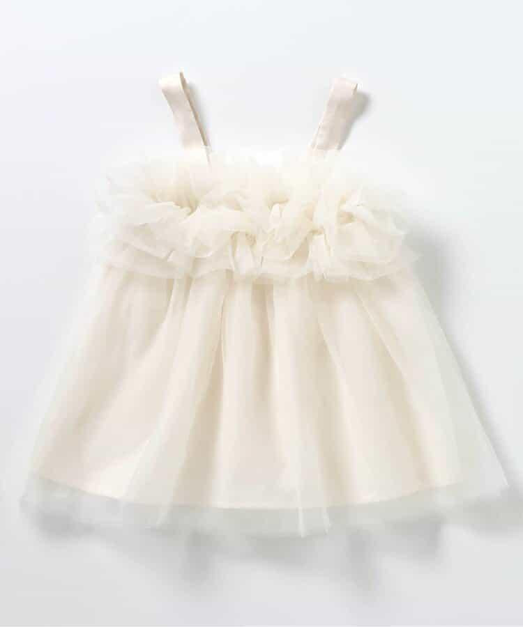 網紗吊帶連衣裙