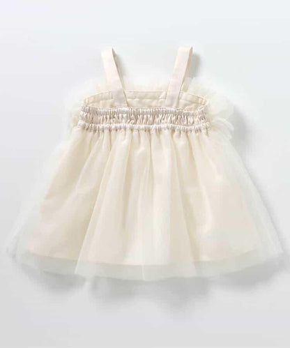 網紗吊帶連衣裙