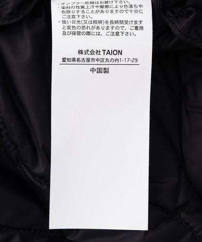 TAION MILITARY V領雙拉鍊羽絨馬甲【女款】