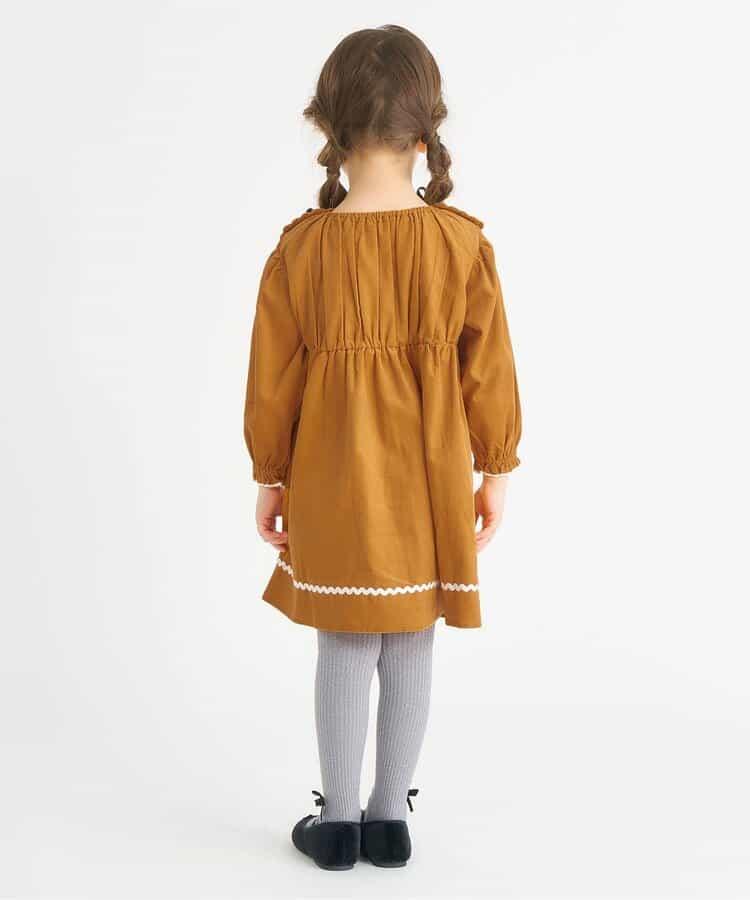 愛心花朵櫻桃圖案連衣裙