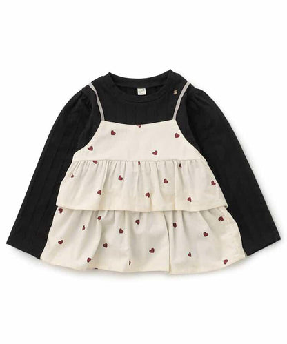 拼接層疊設計上衣