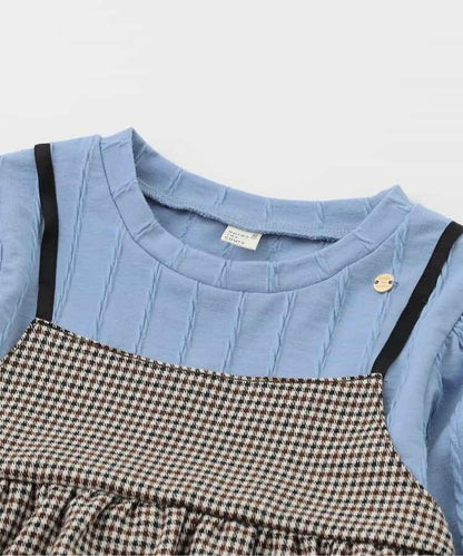 拼接層疊設計上衣