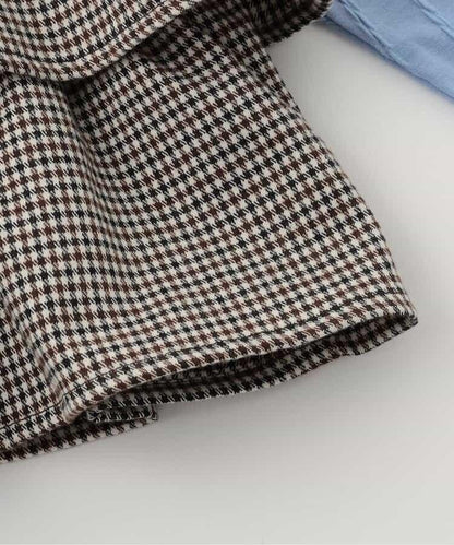 拼接層疊設計上衣