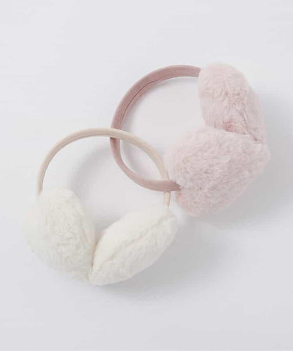 愛心毛絨耳罩