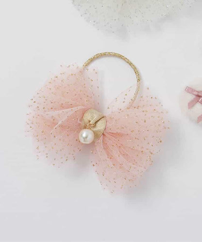 透膚蝴蝶結髮繩