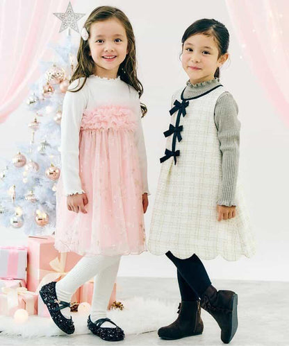 毛絨蝴蝶結髮夾