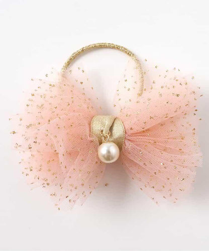 透膚蝴蝶結髮繩