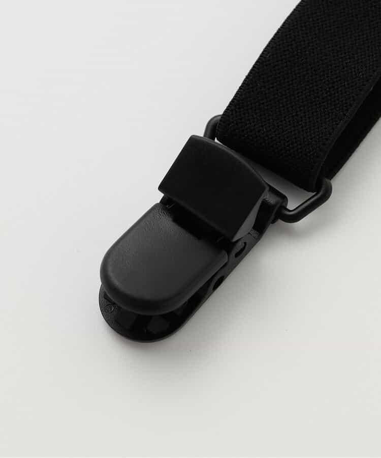 帶吊帶格子長褲 10分褲