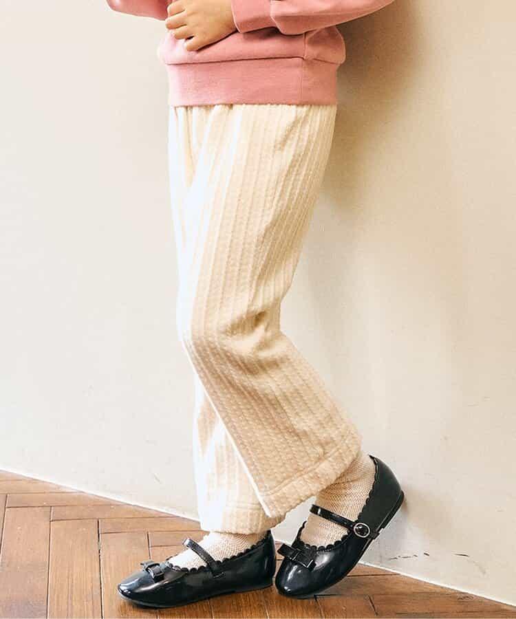 加厚雙層喇叭褲 十分褲