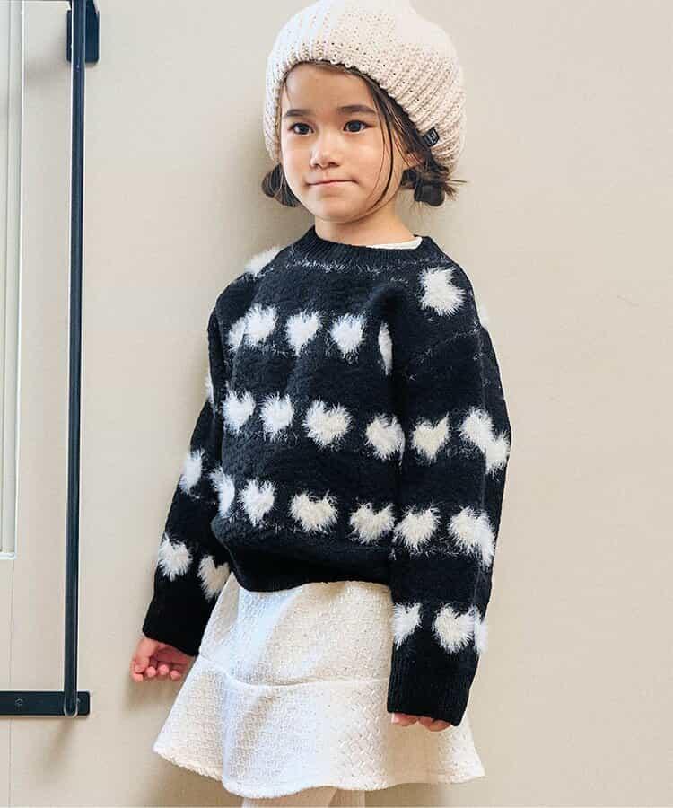 毛絨圖案針織衫_可機洗