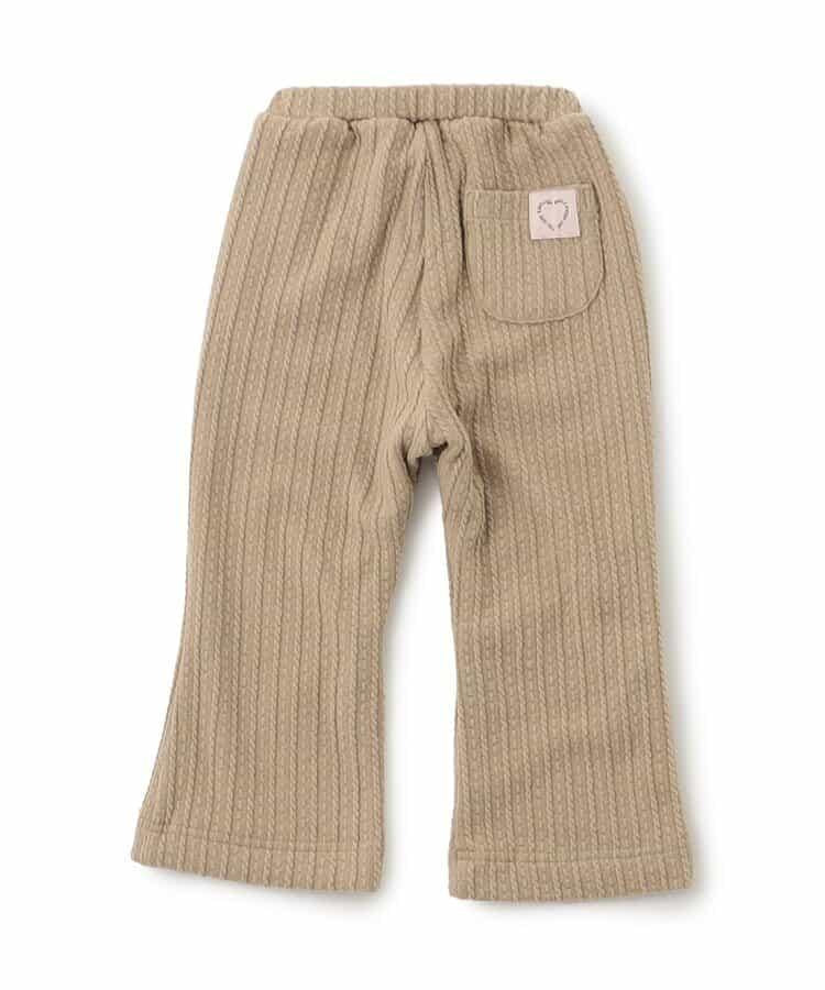 加厚雙層喇叭褲 十分褲