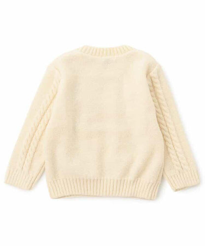 多色蝴蝶結針織上衣_可機洗