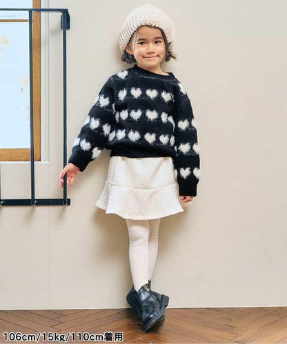 毛絨圖案針織衫_可機洗