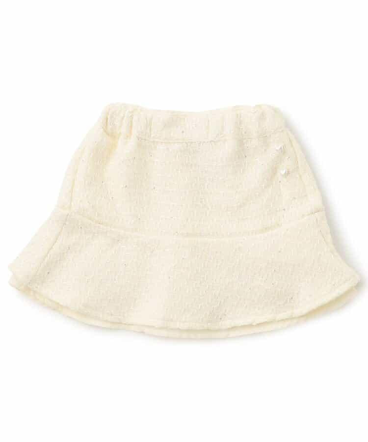 亮片斜紋呢半身裙褲