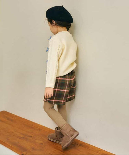 多色蝴蝶結針織上衣_可機洗