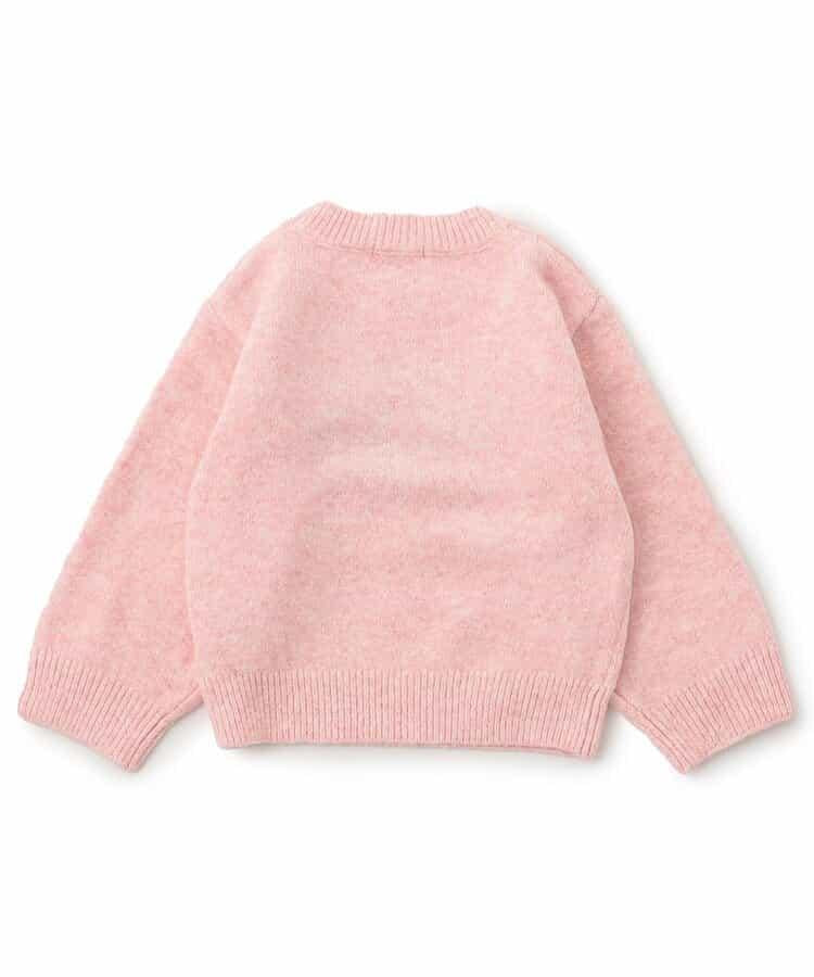 毛絨圖案針織衫_可機洗