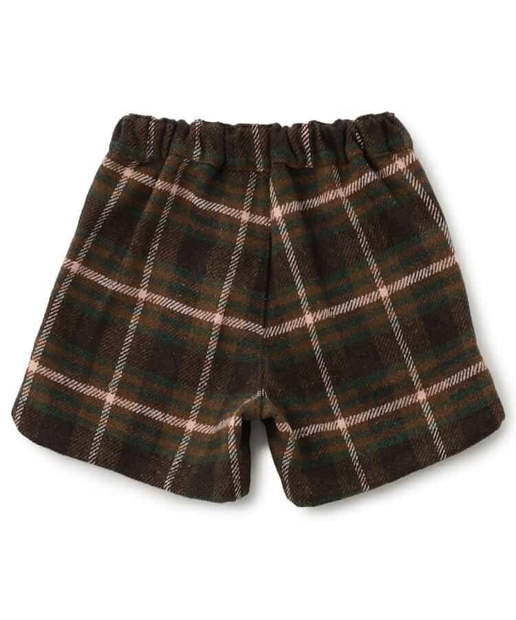 【リンク】保暖格紋短褲