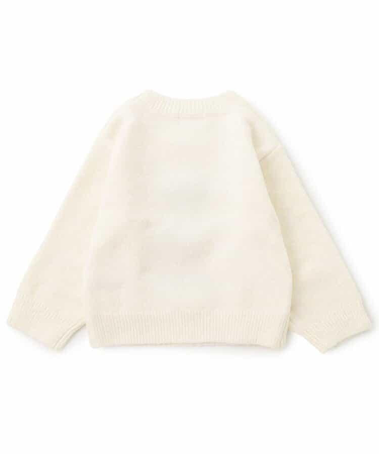 毛絨圖案針織衫_可機洗