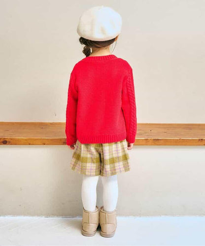 【リンク】保暖格紋短褲