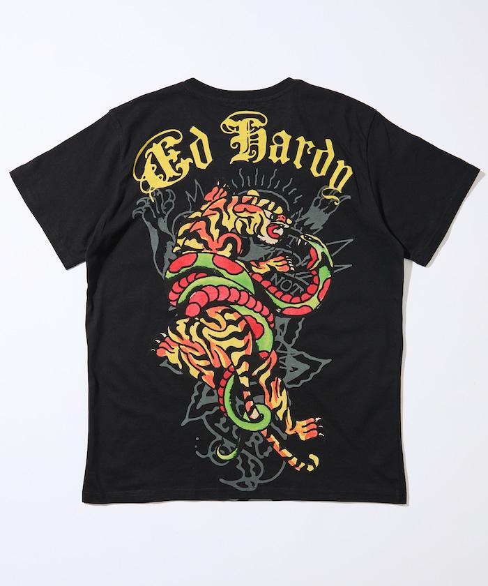 水鑽裝飾 CLR RHINESTONE-ED HARDY SS TEE 短袖T恤