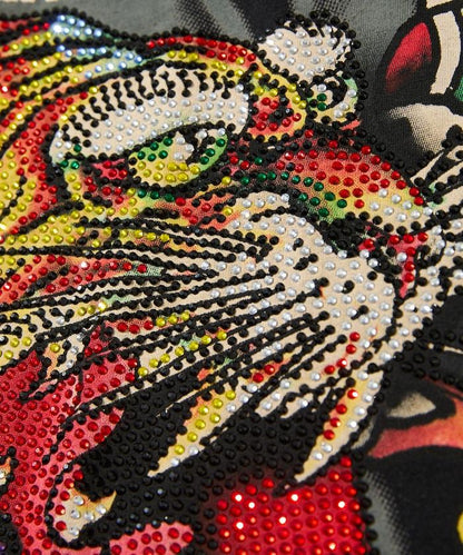 水鑽裝飾 CLR RHINESTONE-ED HARDY SS TEE 短袖T恤