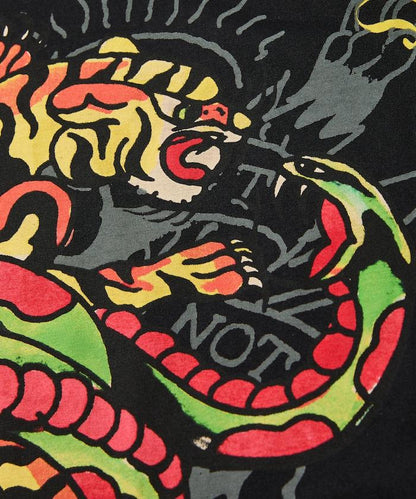 水鑽裝飾 CLR RHINESTONE-ED HARDY SS TEE 短袖T恤
